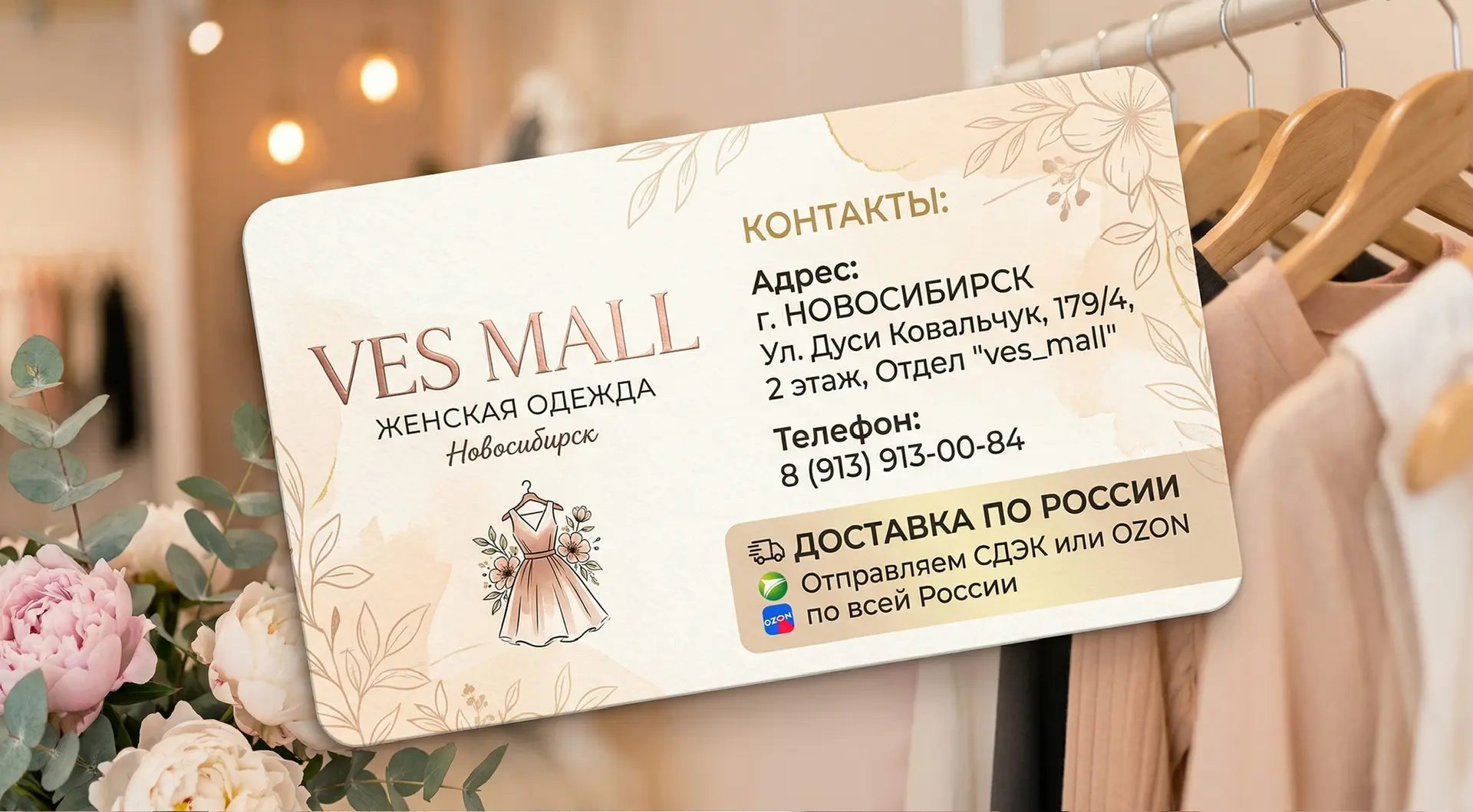 Ves_mall — канал в мессенджере MAX