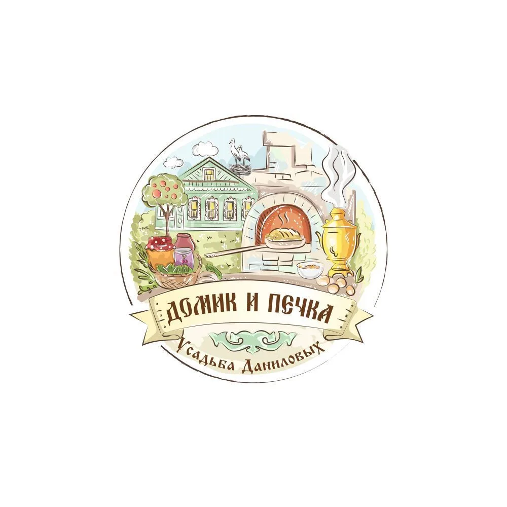 Домик и печка