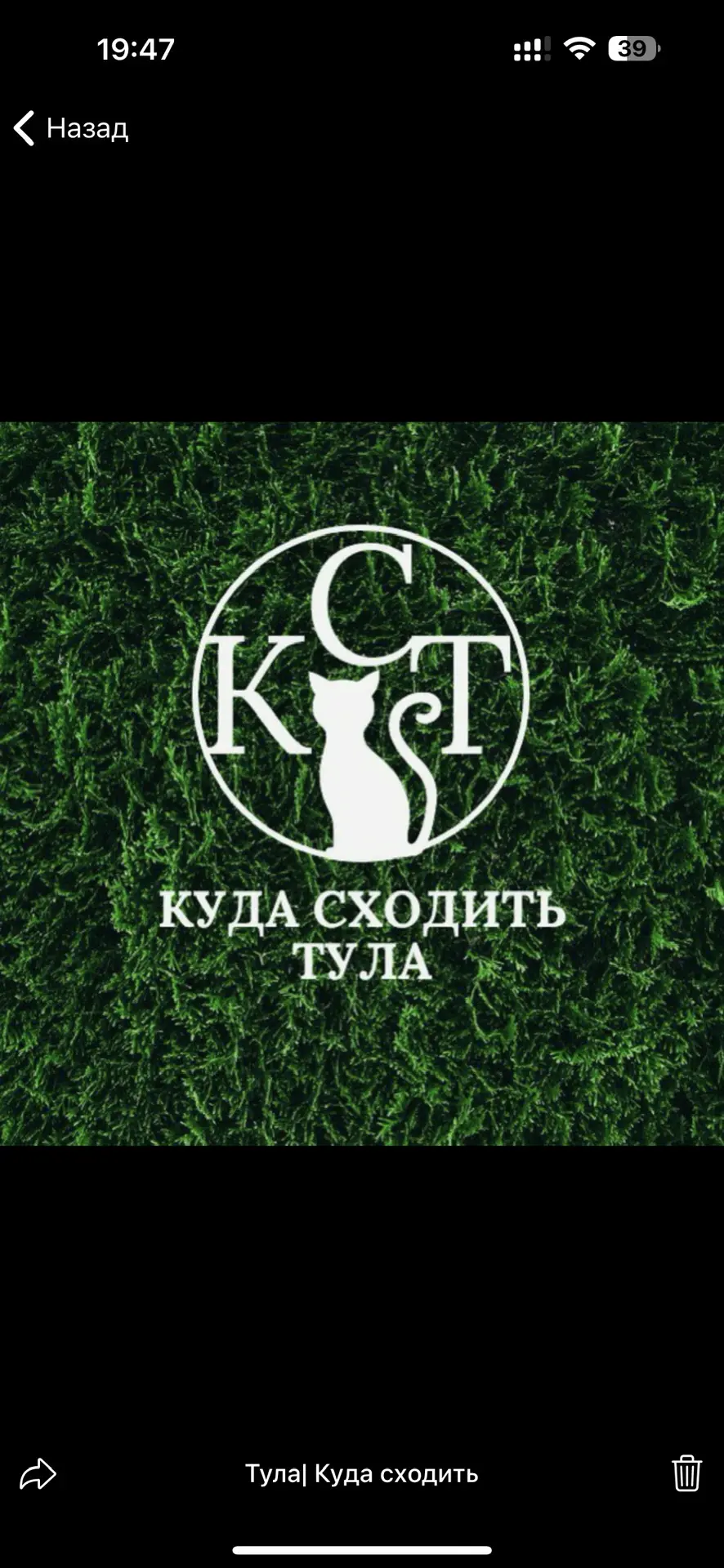 ✨Тула| Куда сходить✨ — канал в мессенджере MAX