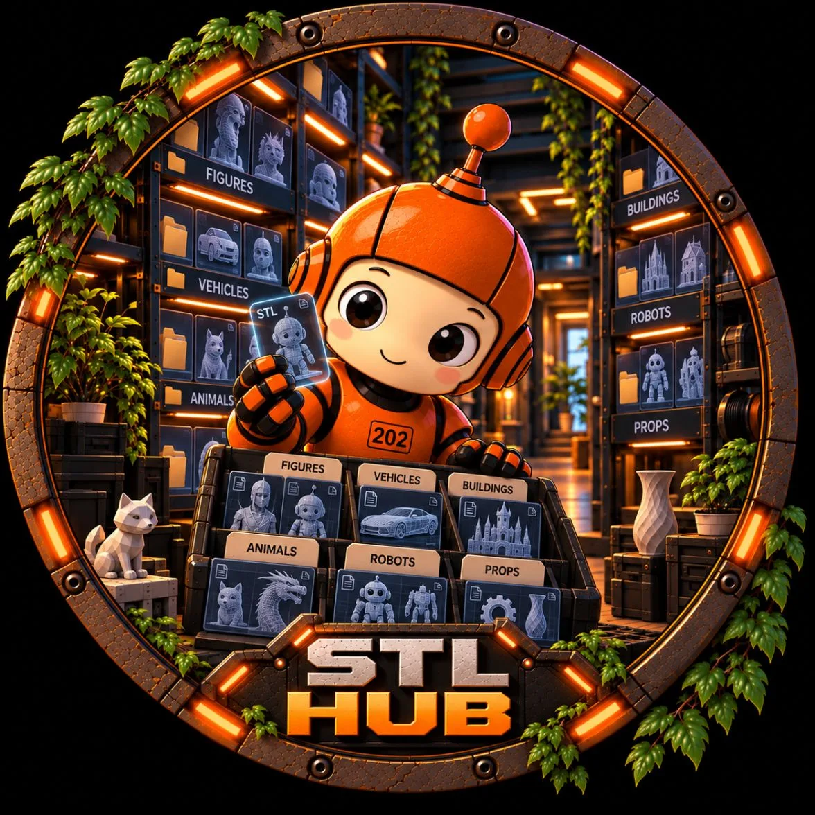 STL HUB — канал в мессенджере MAX