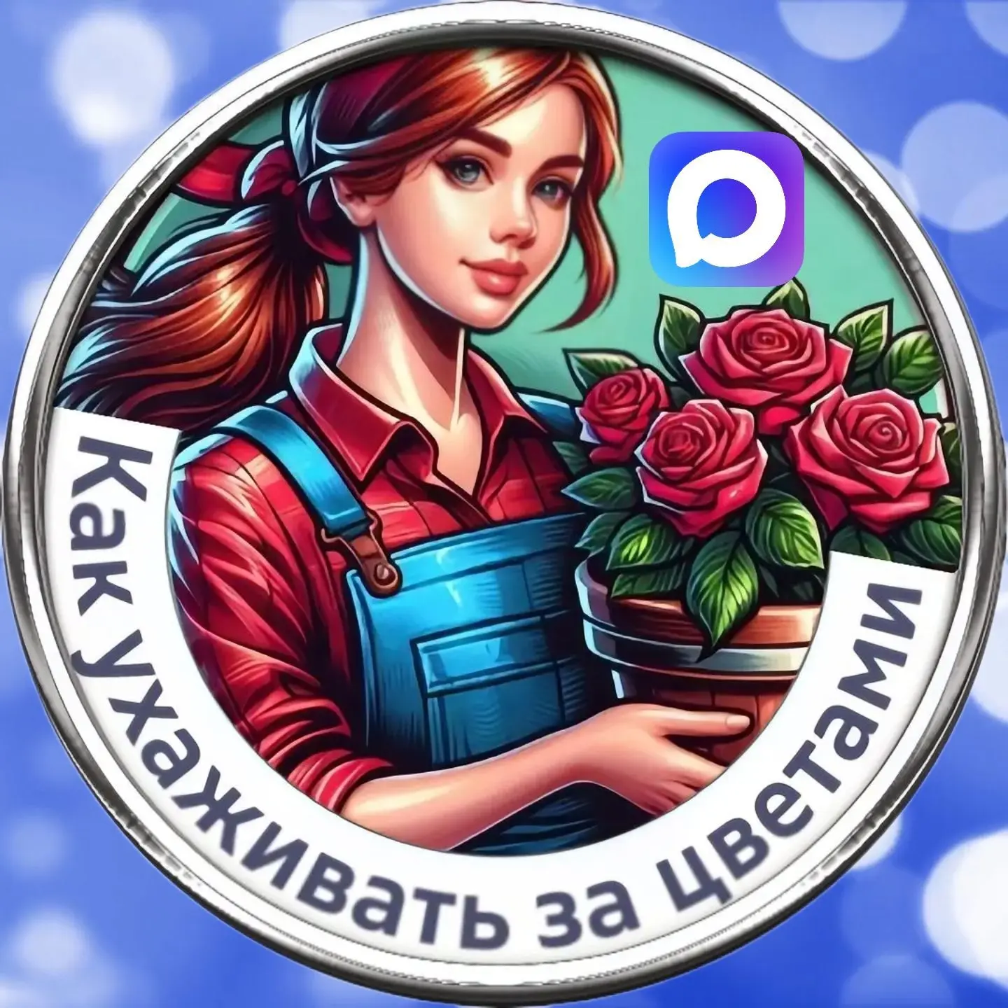 Как ухаживать за цветами — канал в мессенджере MAX