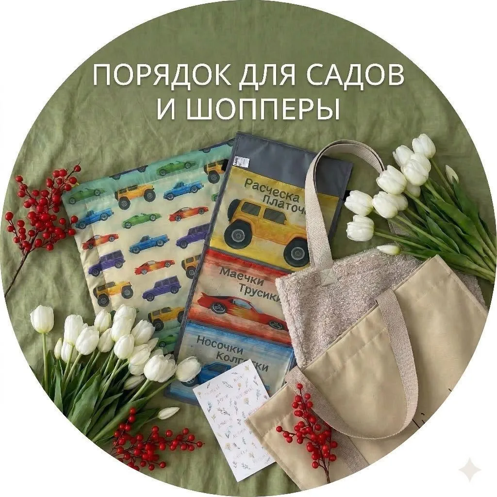 Малышу — порядок, маме — стиль. 🛍️✨