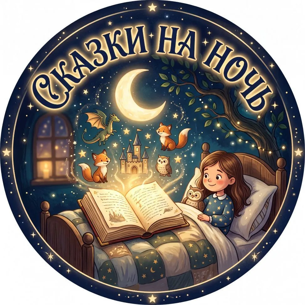 Сказки на ночь 🌝 — канал в мессенджере MAX