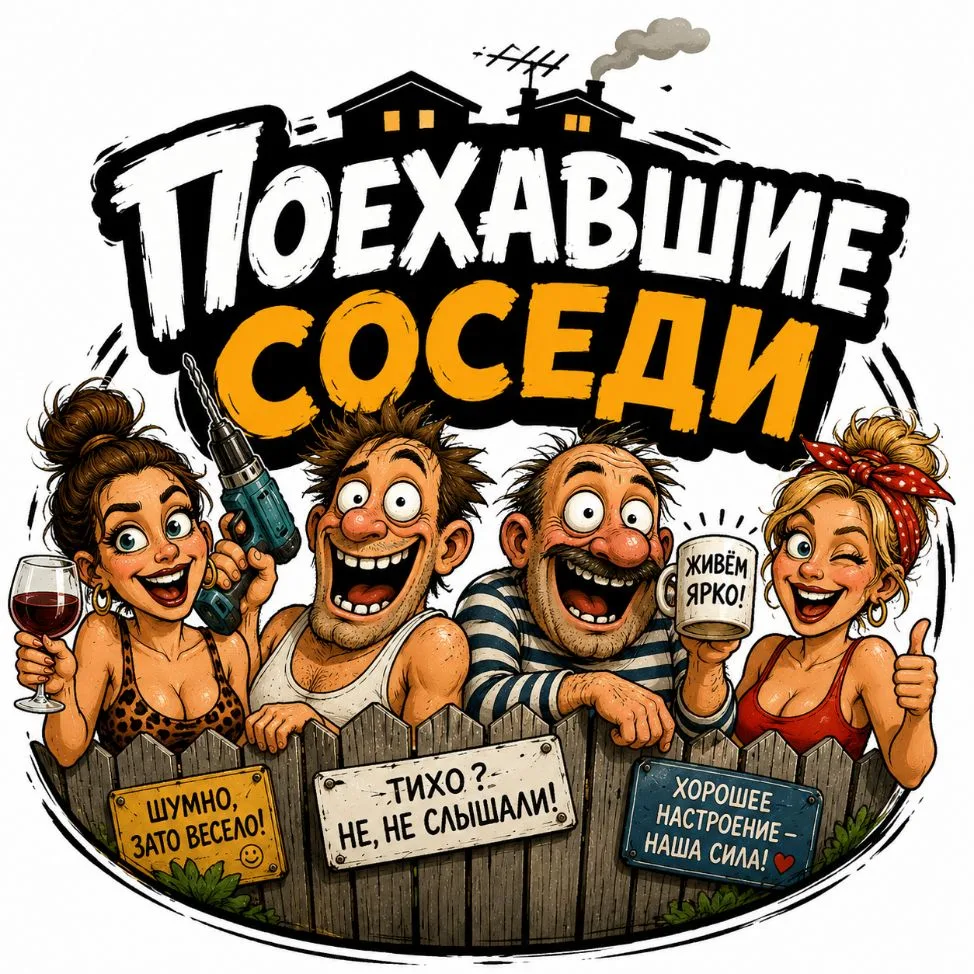 Поехавшие Соседи😅 — канал в мессенджере MAX
