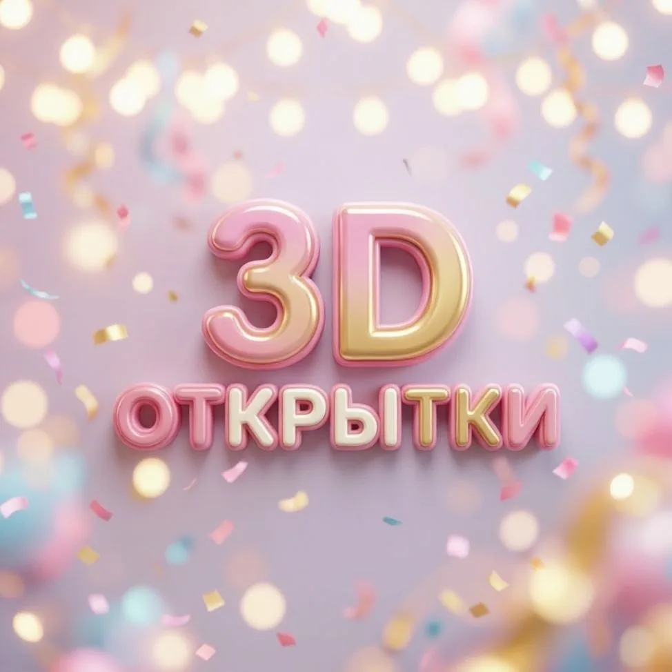 3D Открытки — канал в мессенджере MAX