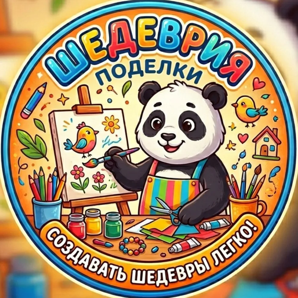Шедеврия | Поделки Рисование — канал в мессенджере MAX