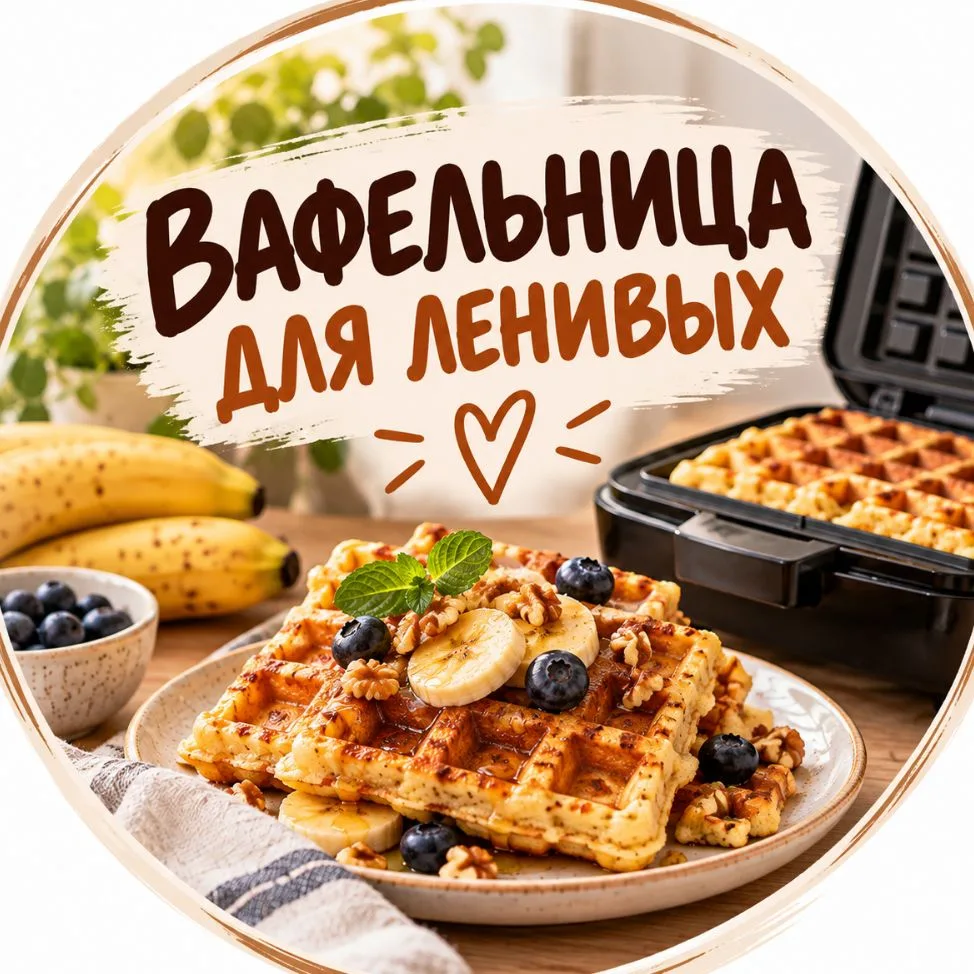 ВАФЕЛЬНИЦА ДЛЯ ЛЕНИВЫХ — канал в мессенджере MAX