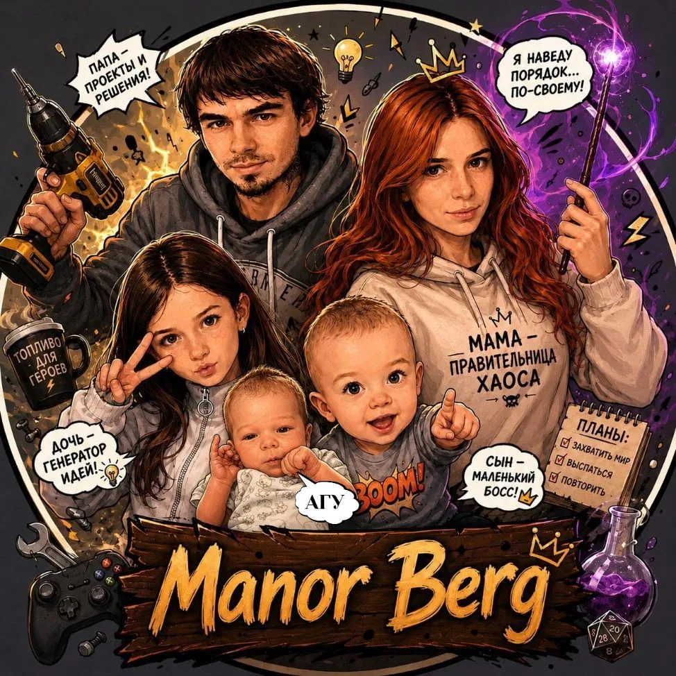 Manor Berg — канал в мессенджере MAX