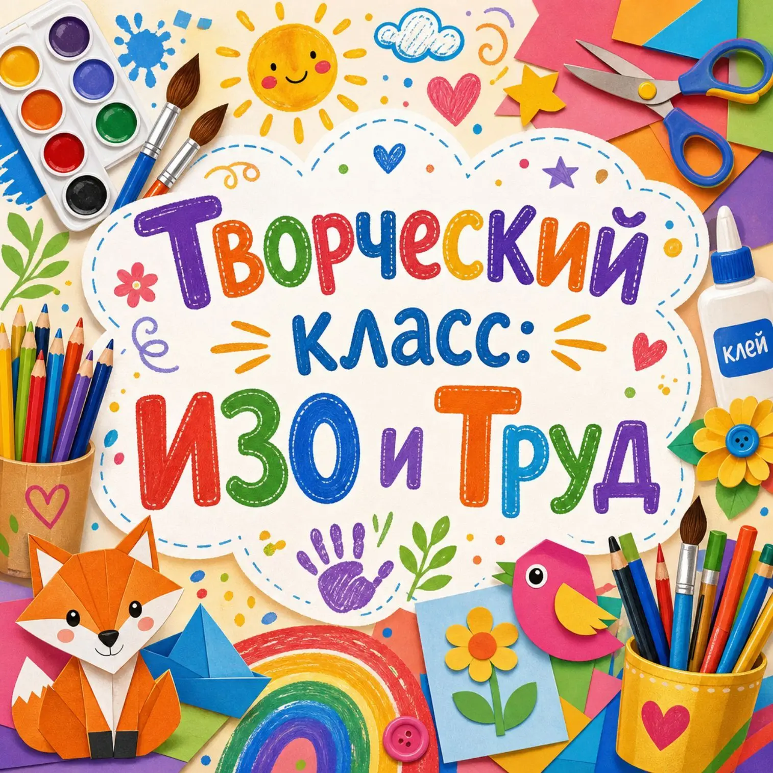 Творческий класс: ИЗО и Труд — канал в мессенджере MAX