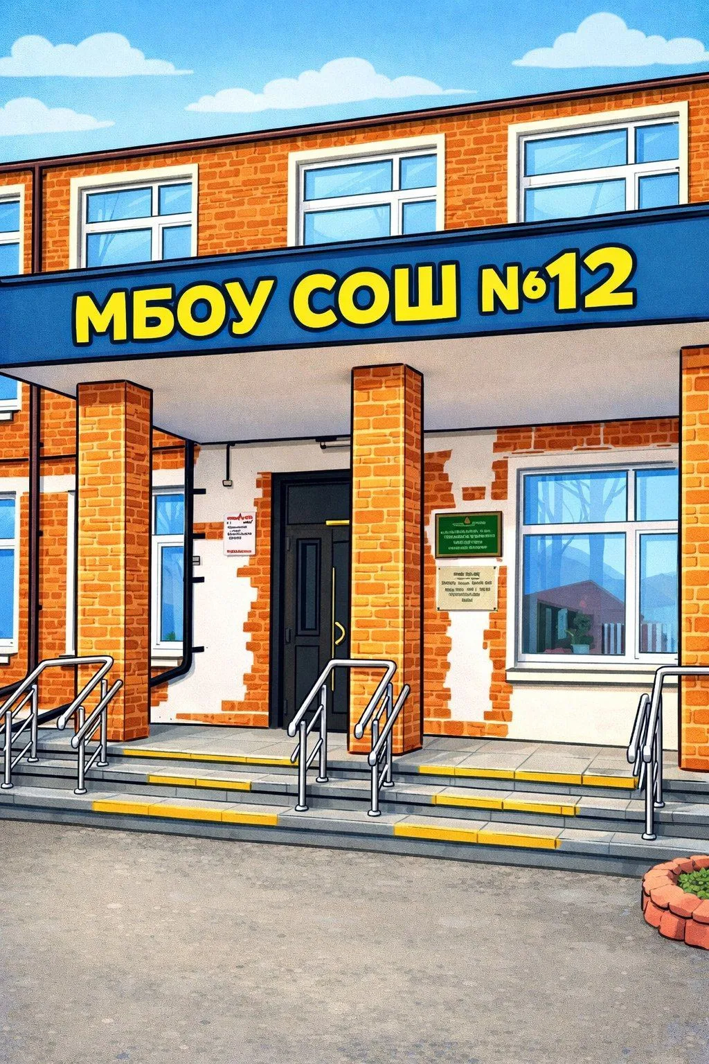 МБОУ СОШ №12 имени А.С.Пушкина ст.Кавказская МО Кавказский  район — канал в мессенджере MAX