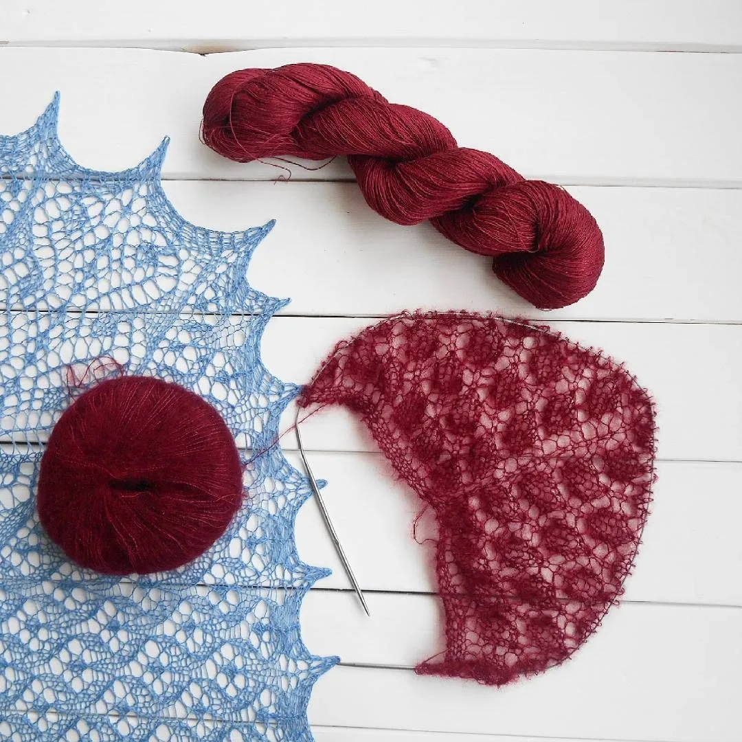 Вязаные шали с Ольгой Ростовской