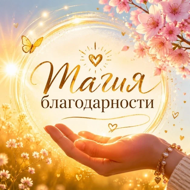 Магия благодарности — канал в мессенджере MAX