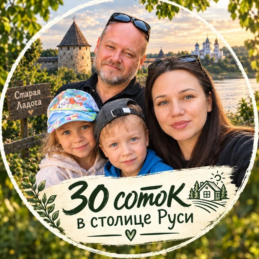 30 соток в столице Руси🌲 — канал в мессенджере MAX