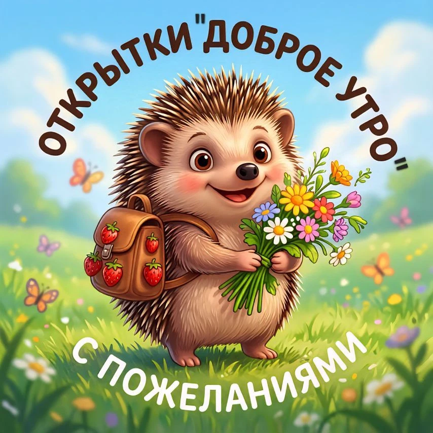 Открытки "Доброе утро" с пожеланиями — канал в мессенджере MAX