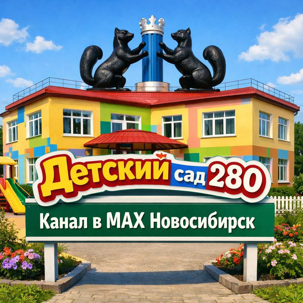 КАНАЛ. Детский сад № 280. Новосибирск — канал в мессенджере MAX