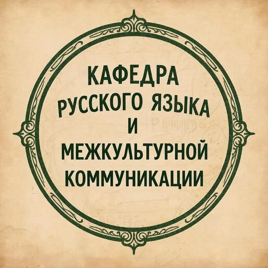 Кафедра русского языка и межкультурной коммуникации ИРЯ РУДН