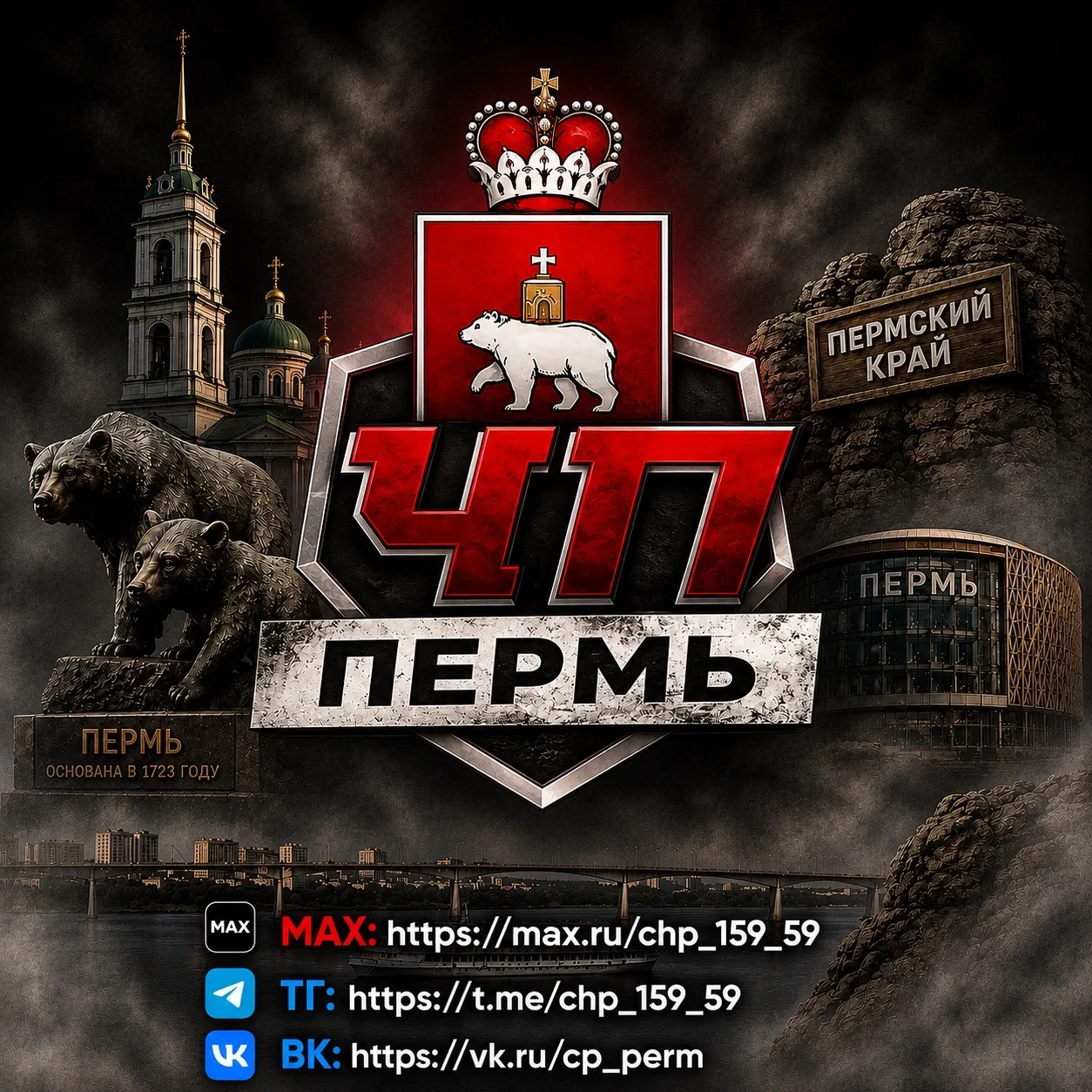 ЧП ПЕРМЬ — канал в мессенджере MAX