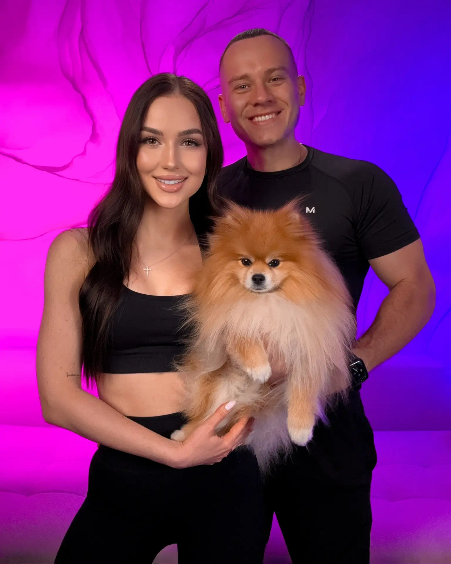 Любава и Алёша Фитнес-семья