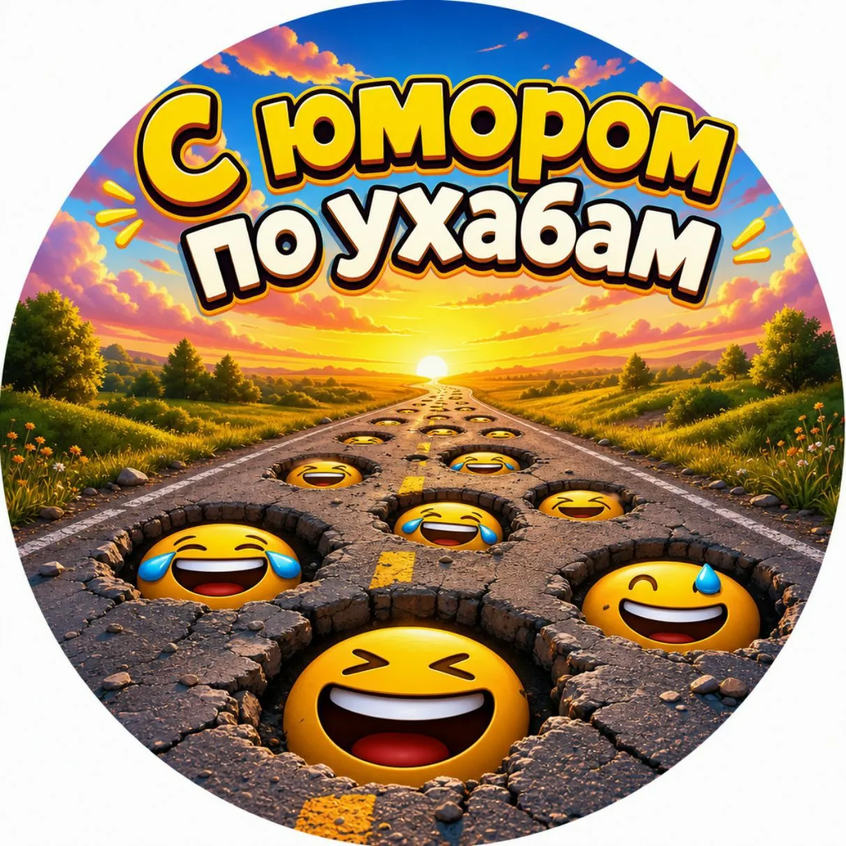 С юмором по ухабам😂 — канал в мессенджере MAX