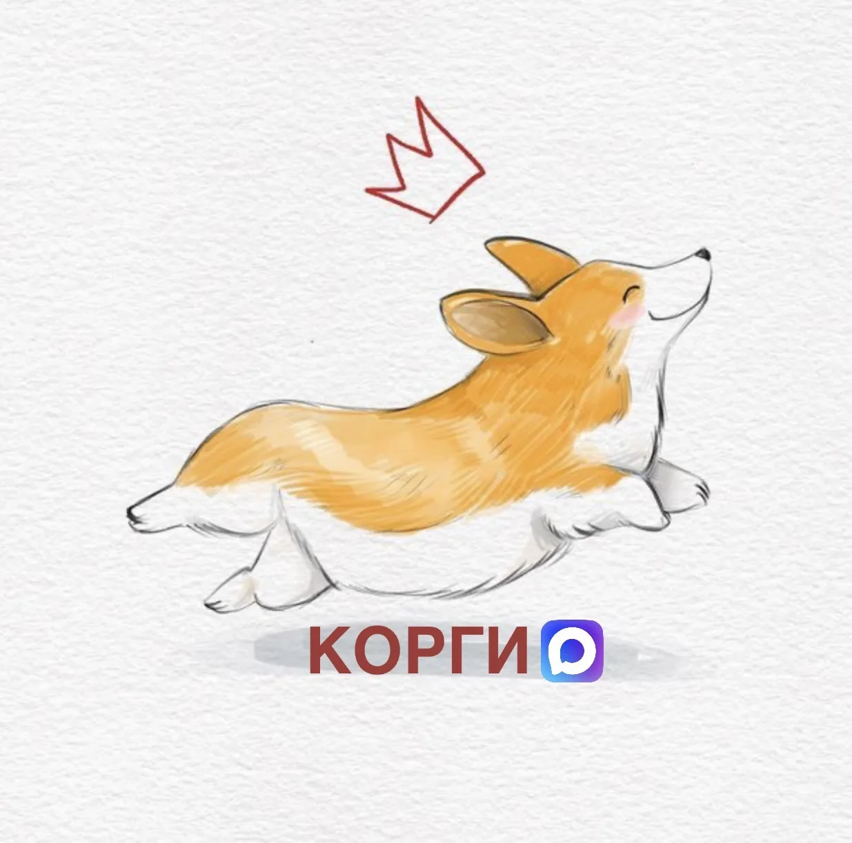 Корги — канал в мессенджере MAX