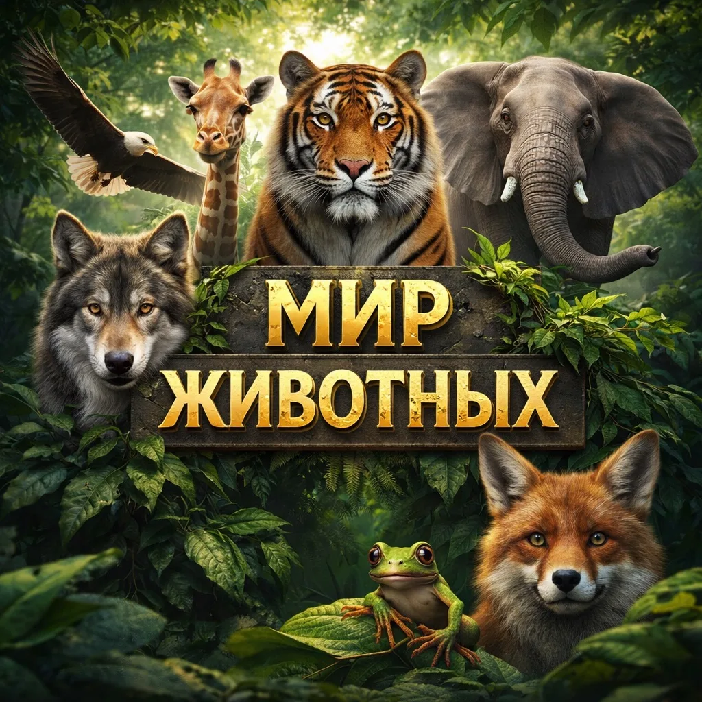Мир животных — канал в мессенджере MAX