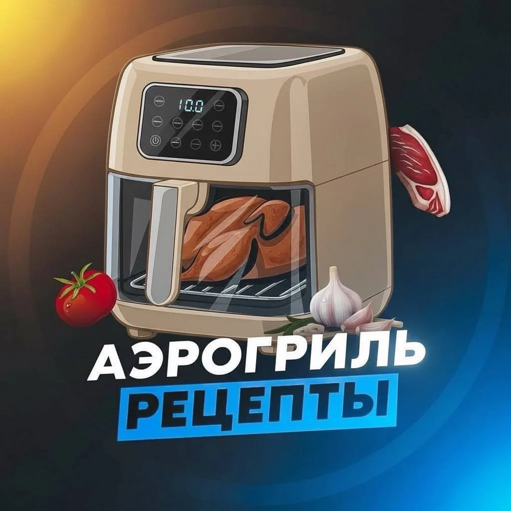 РЕЦЕПТЫ АЭРОГРИЛЬ — канал в мессенджере MAX