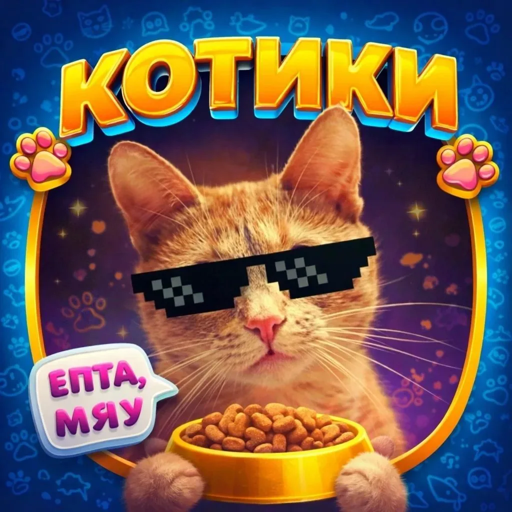 КОТИКИ 😻 — канал в мессенджере MAX