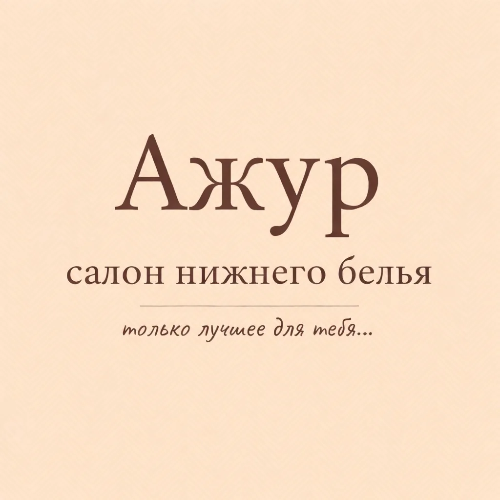 Ажур салон нижнего белья