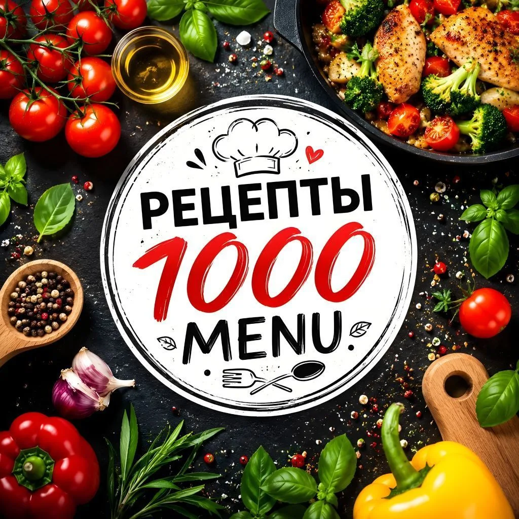 РЕЦЕПТЫ 1000 MENU — канал в мессенджере MAX