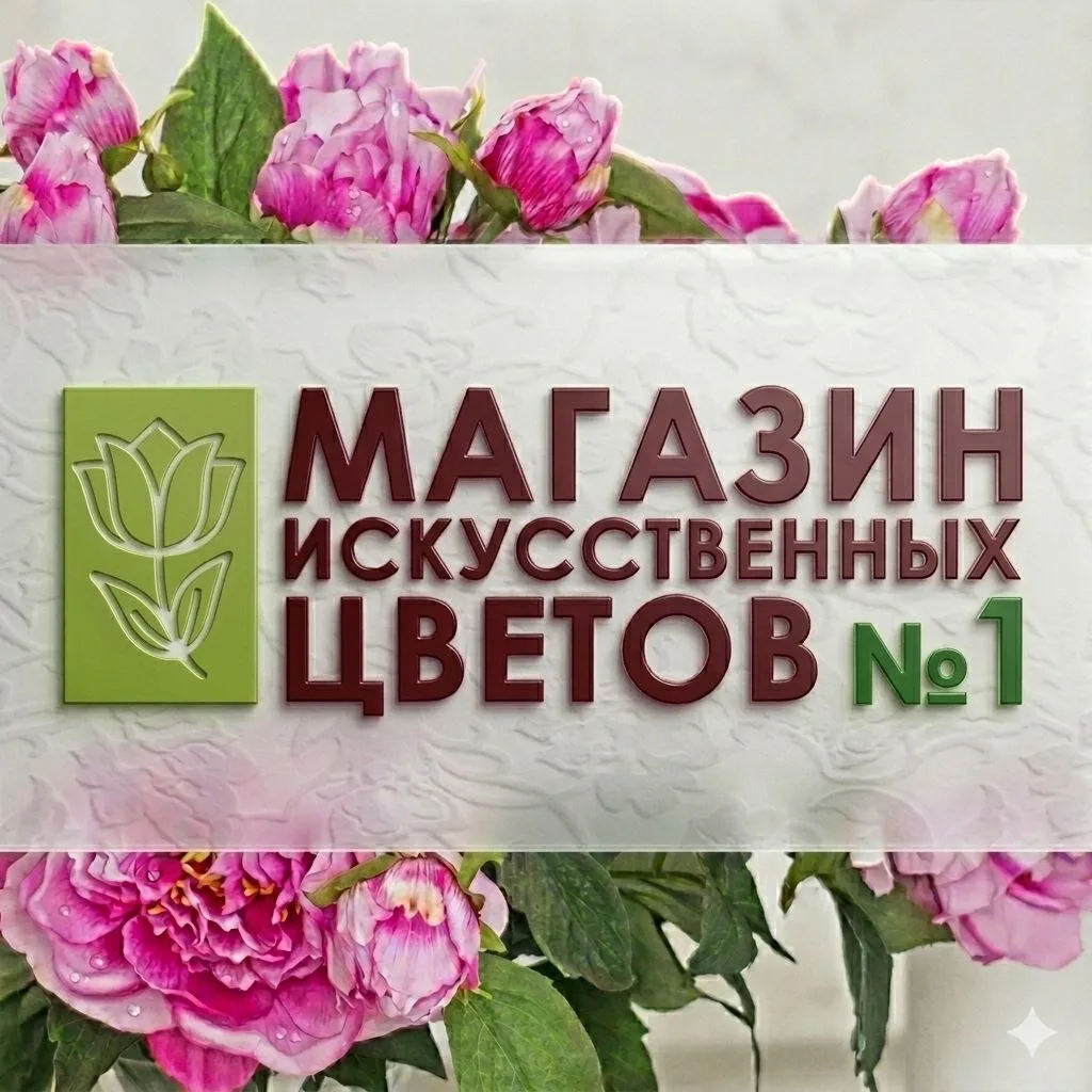 Магазин искусственных цветов №1 — канал в мессенджере MAX