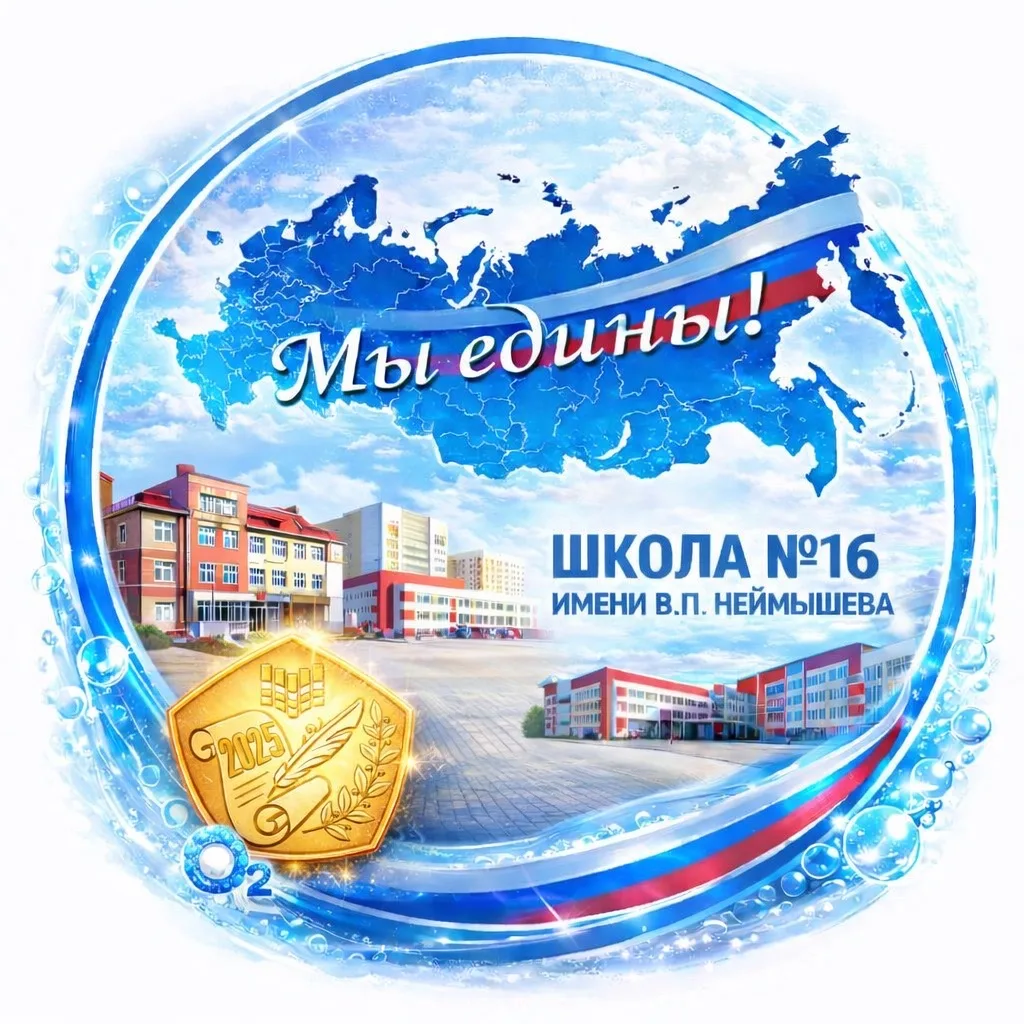 МАОУ СОШ№16 имени В.П.Неймышева — канал в мессенджере MAX