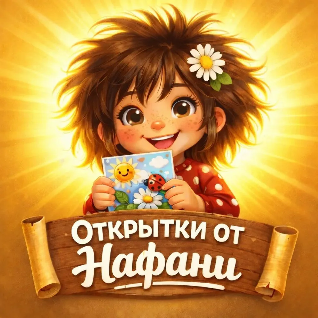 Открытки ● Поздравления ● Цитаты ● ИЗБРАННОЕ от Нафани — канал в мессенджере MAX