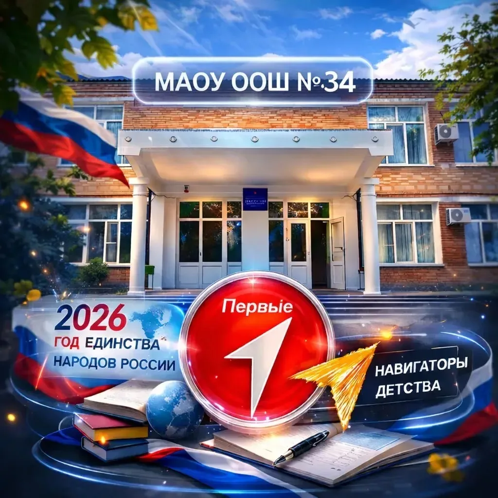 МАОУ ООШ №34 — канал в мессенджере MAX