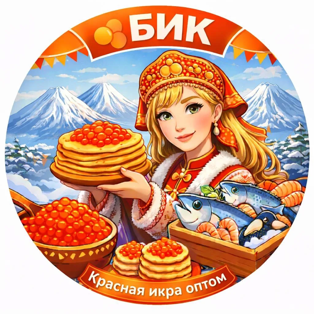 БИК - КРАСНАЯ ИКРА / МОРЕПРОДУКТЫ / ПЕЧЕНЬ ТРЕСКИ ОПТОМ — канал в мессенджере MAX