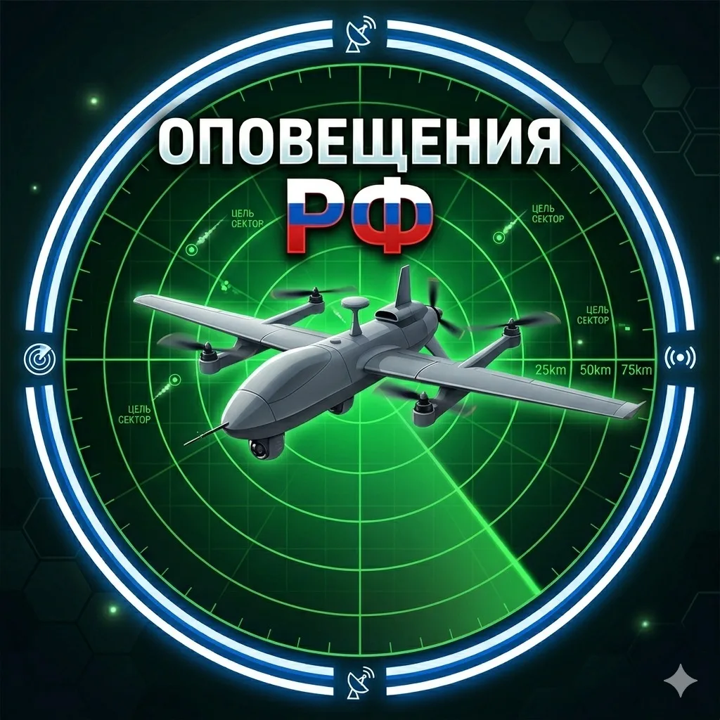 Оповещения РФ • БПЛА • РАДАР • ТРЕВОГИ — канал в мессенджере MAX