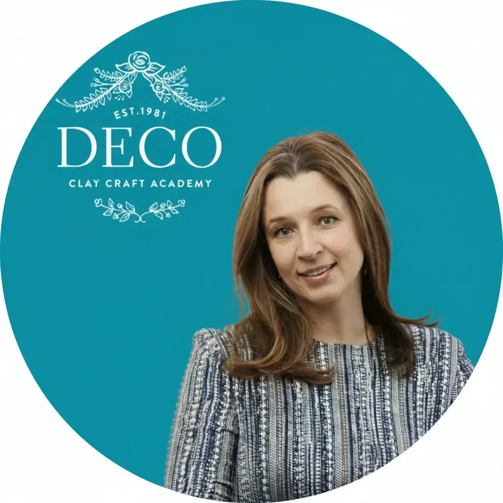 Школа Лепки цветов DECOCLAY из зефирной японской глины.