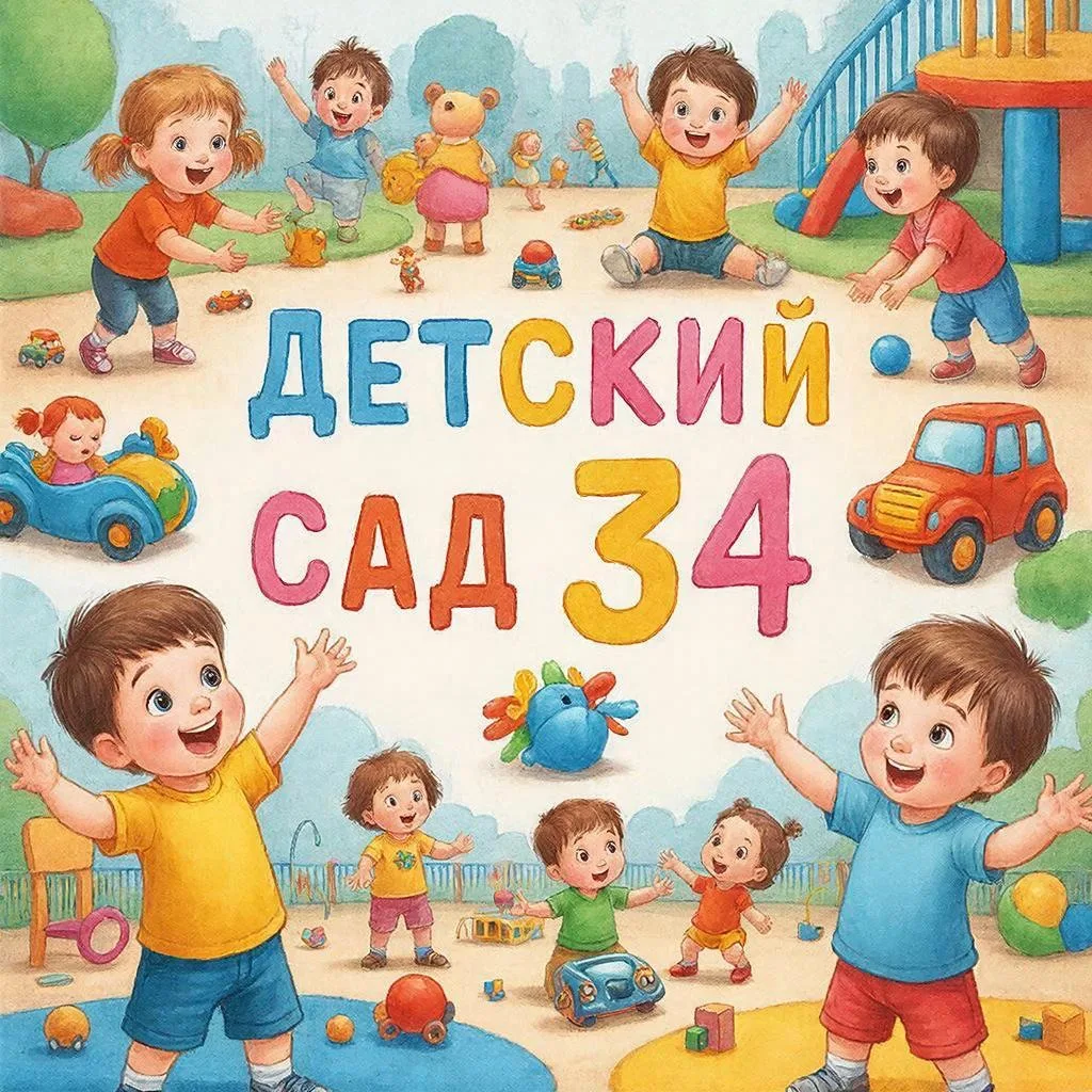 МДОУ "Детский сад № 34" — канал в мессенджере MAX