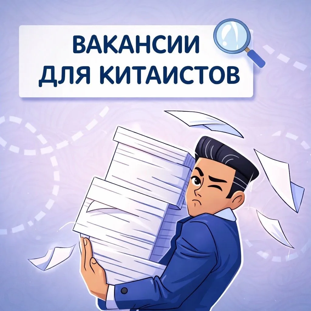 Вакансии для китаистов — канал в мессенджере MAX