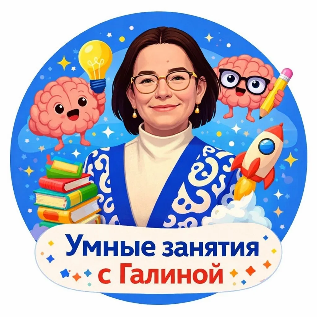 УМНЫЕ ЗАНЯТИЯ с Галиной — канал в мессенджере MAX