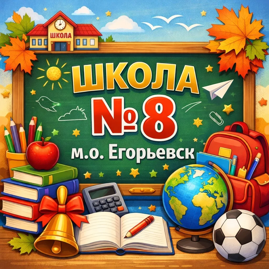 Школа № 8 м.о. Егорьевск — канал в мессенджере MAX