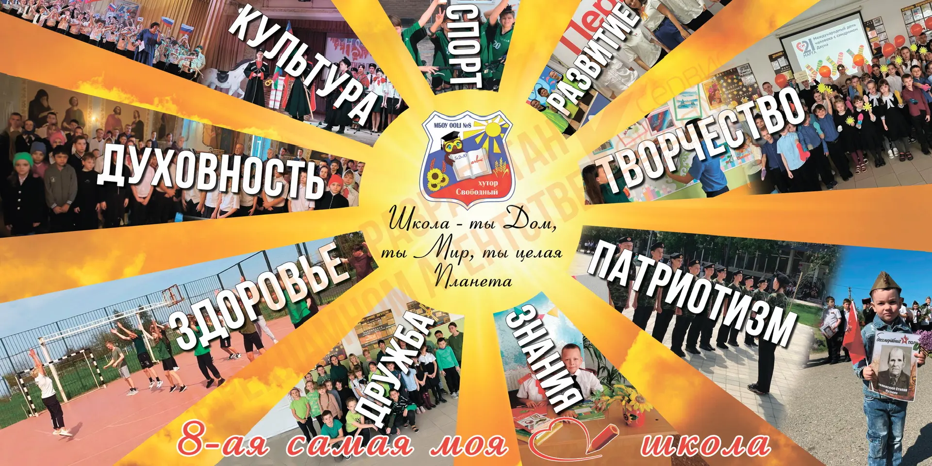 МБОУ ООШ № 8 — канал в мессенджере MAX
