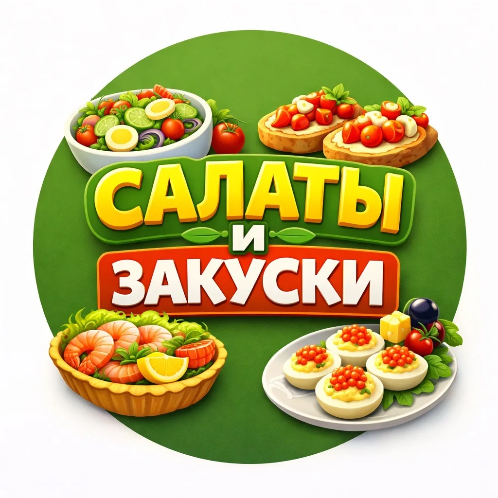 САЛАТЫ | ЗАКУСКИ — канал в мессенджере MAX