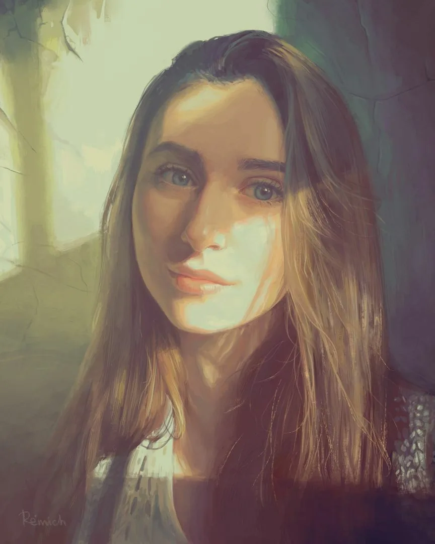 Анна Ремизова | Цифровая живопись | RÉMICH | Художник | Обучение рисованию | Портрет | Книжная иллюстрация