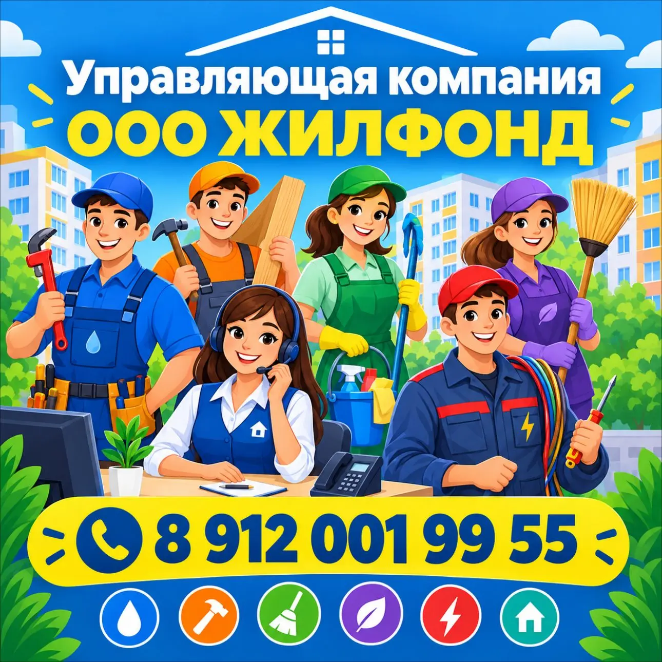 УК ООО «ЖИЛФОНД» — канал в мессенджере MAX