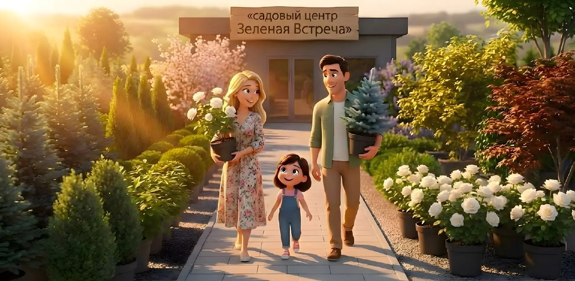 Садовый центр «Зелёная встреча»