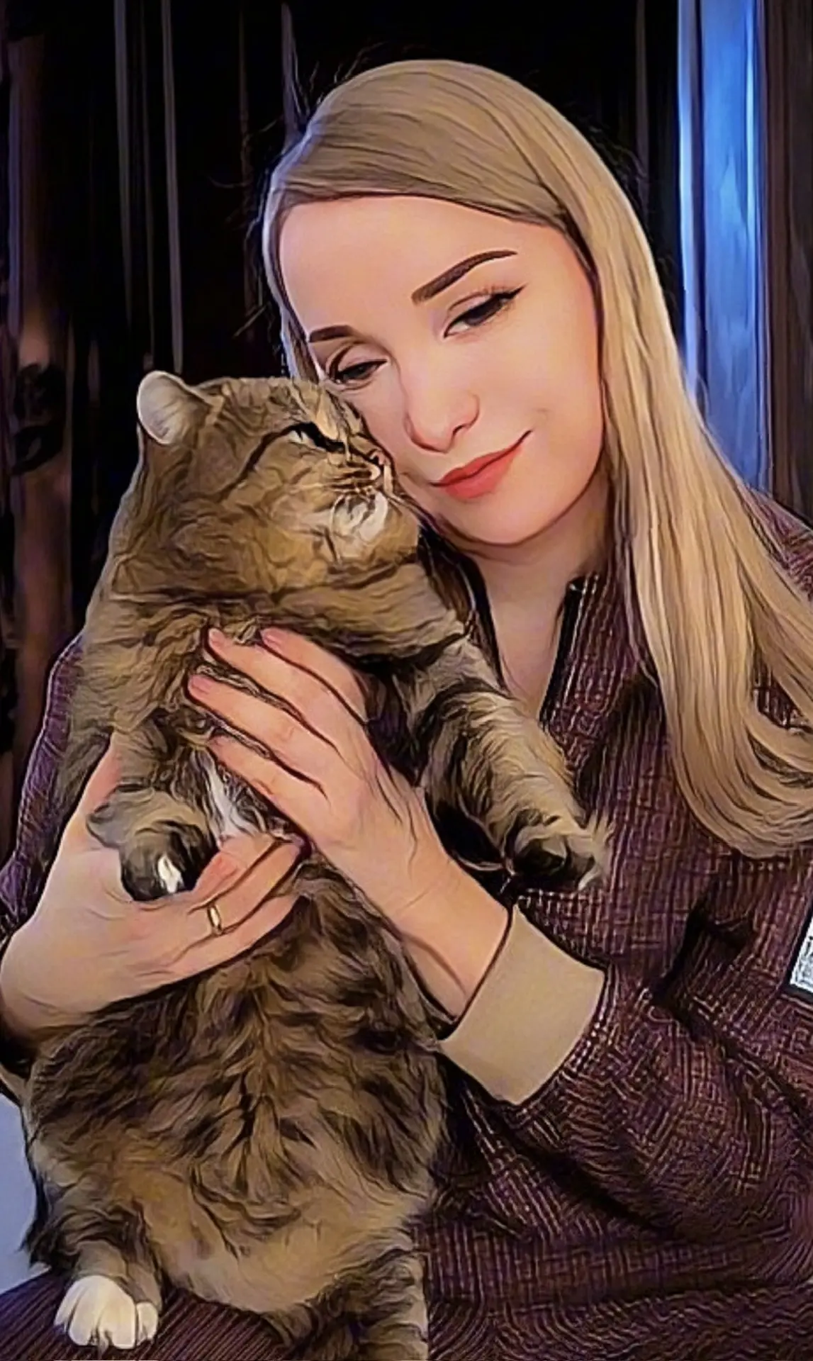 КОТ БАРСИК и ТАНЯ