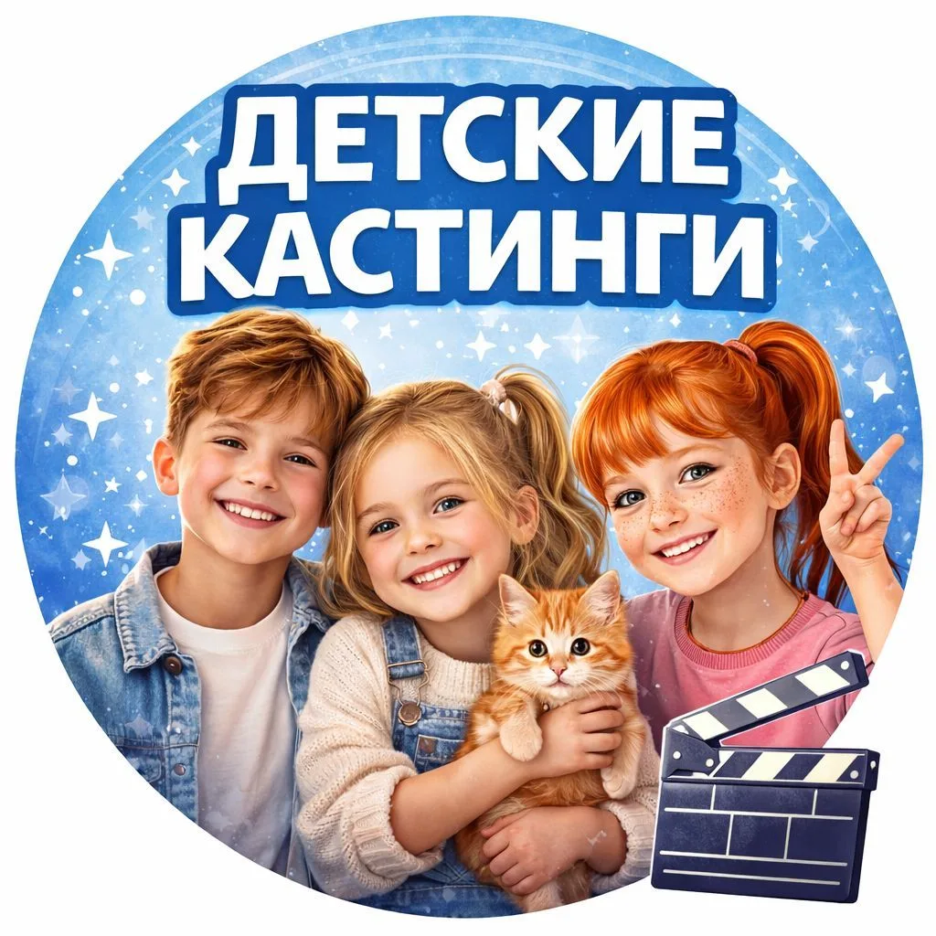 ДЕТСКИЕ КАСТИНГИ МОСКВЫ — канал в мессенджере MAX