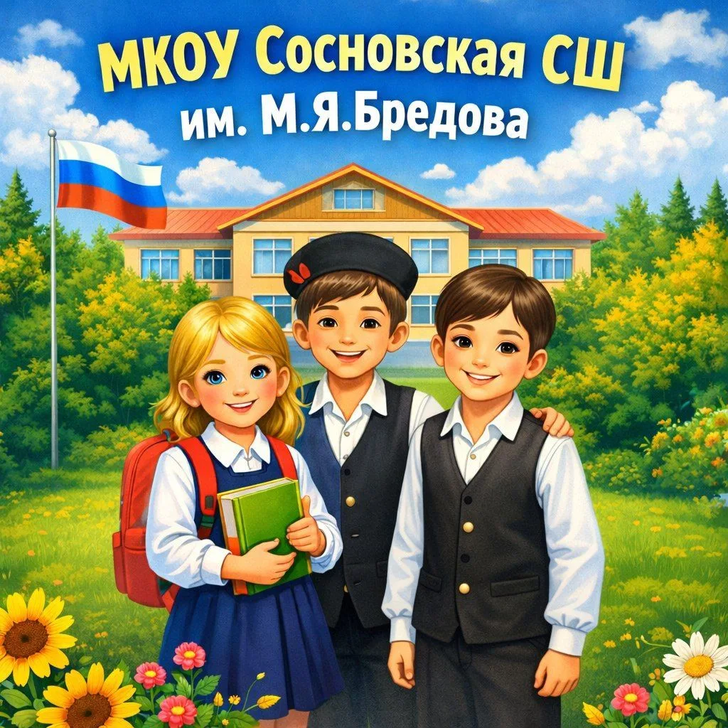 МКОУ Сосновская СШ им. М.Я.Бредова