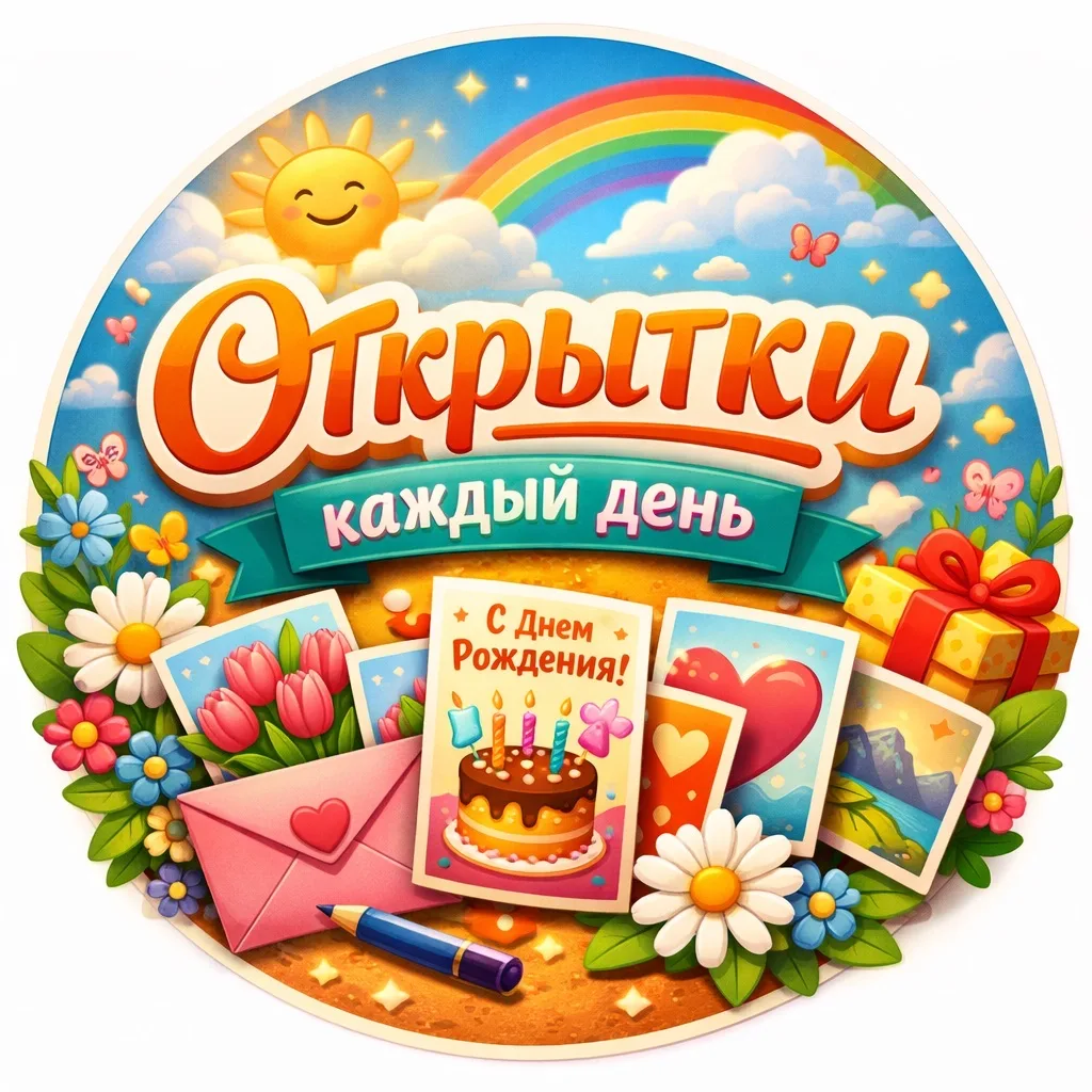 Открытки каждый день — канал в мессенджере MAX