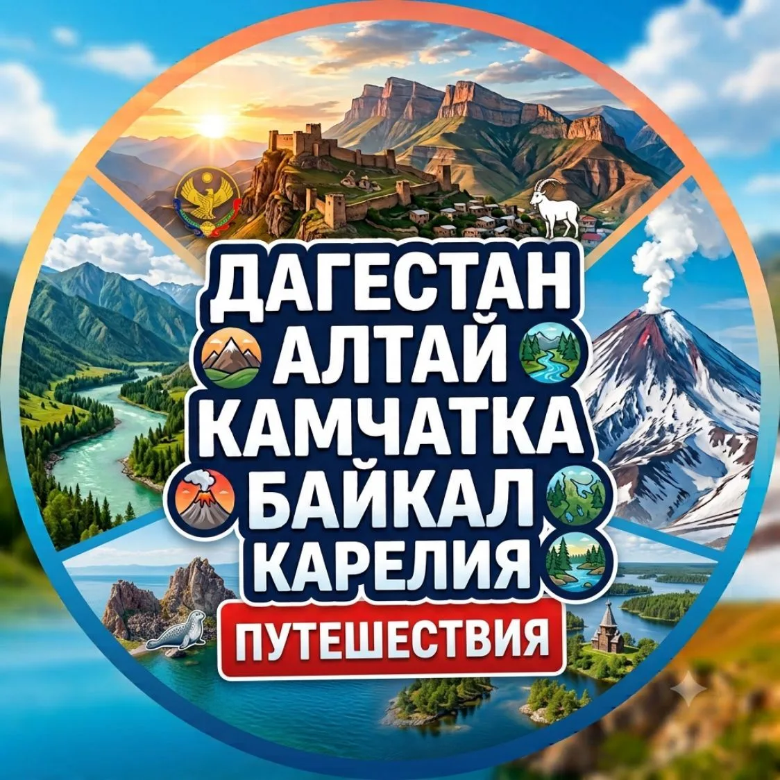 Путешествия по России🏔 — канал в мессенджере MAX